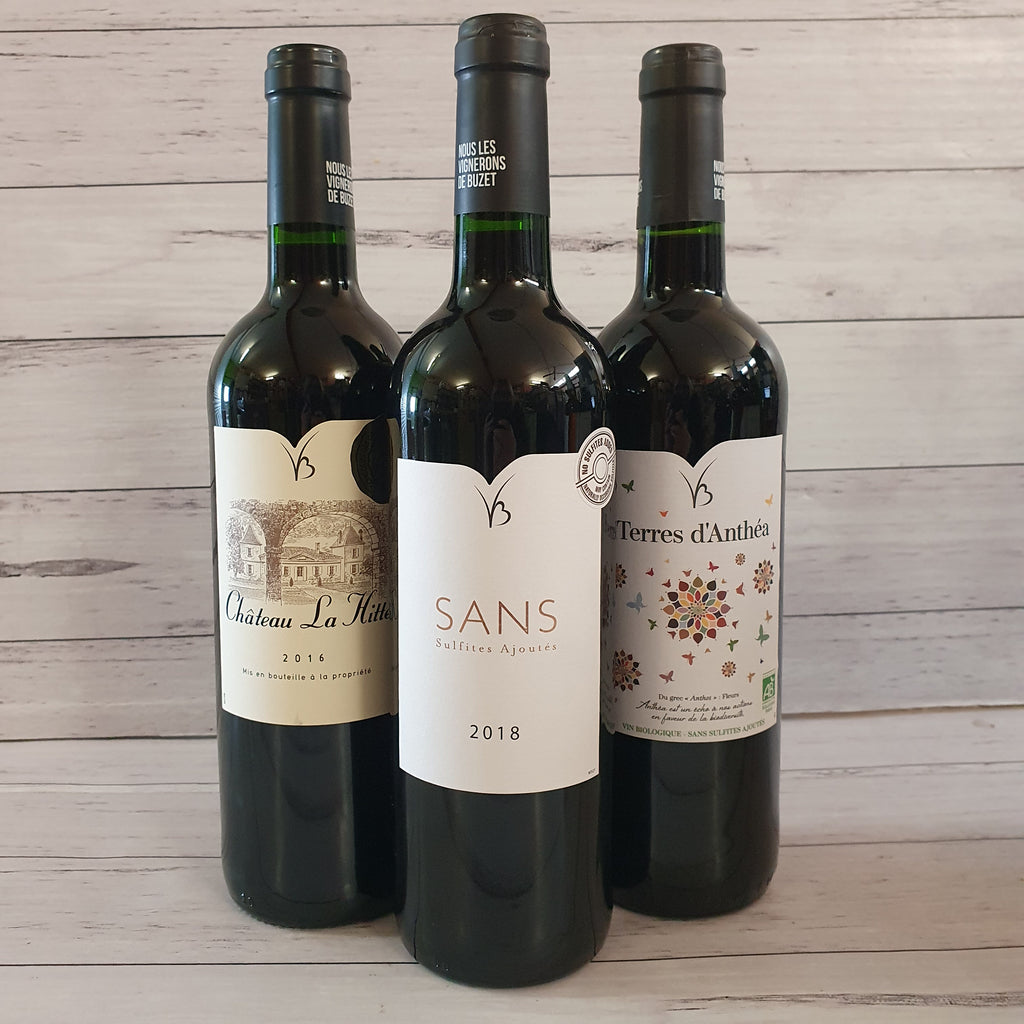 Buzet Rouge 3 wine pack
