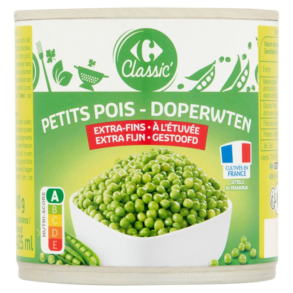 Petits Pois 400g Carrefour