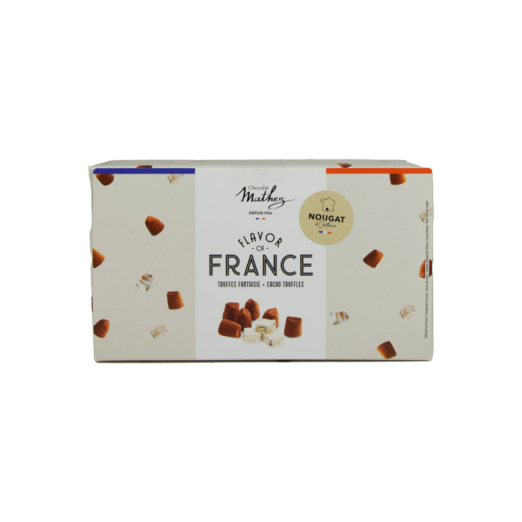 Mathez Flavours of France Truffles with Nougat Pieces 200g