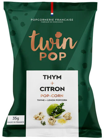 Lemon & Thyme Popcorn 70g Twinpop