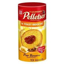 Lu Pelletier Toast Brioche 150g