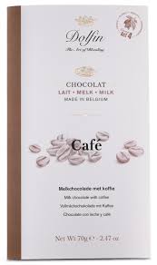 Chocolate 70g Milk with Coffee Dolfin