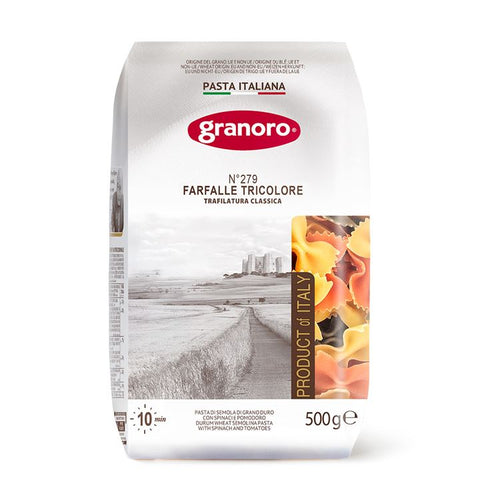 Granoro Tricolour Farfalle Pasta 500g