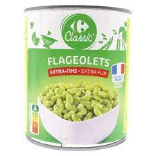 Extra Fine Flageolets Carrefour 800g