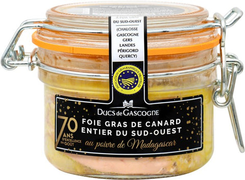 Ducs de Gascogne Foie Gras Canard Entier 125g