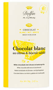 Dolfin White Chocolate with Lemon & Shortbread 70g - BBD 19.04.25