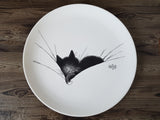 Cats of Dubout Large Platter Plate
