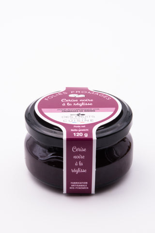 Fruit Spread for Brebis (Sheep's Milk Cheese) - Black Cherry with Liquorice