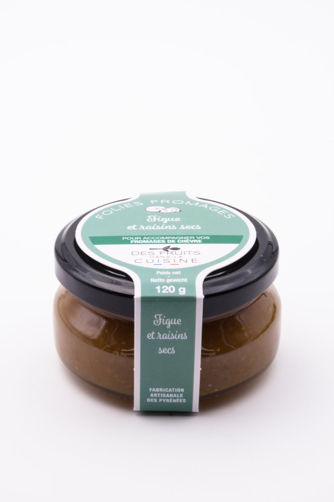 Fruit Spread for Goats Cheese - White Fig, Bay Leaf & Raisins