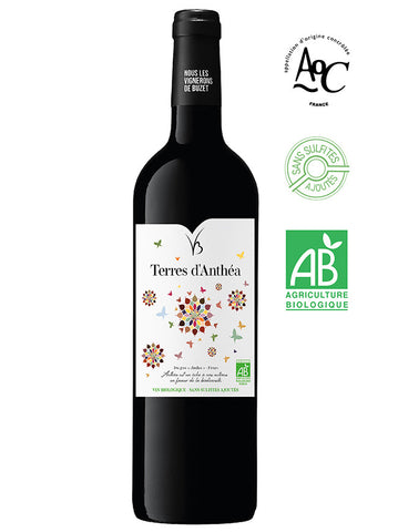 Buzet Terres D'anthéa Organic & No Added Sulphites 2019