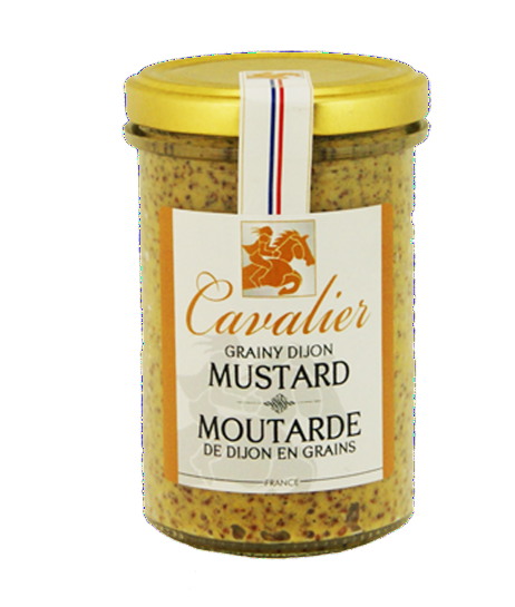Grainy Dijon Mustard 200g Cavalier