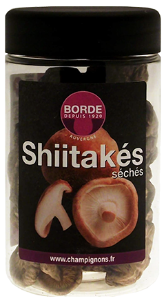 Dried whole Shiitake mushrooms 30g Borde