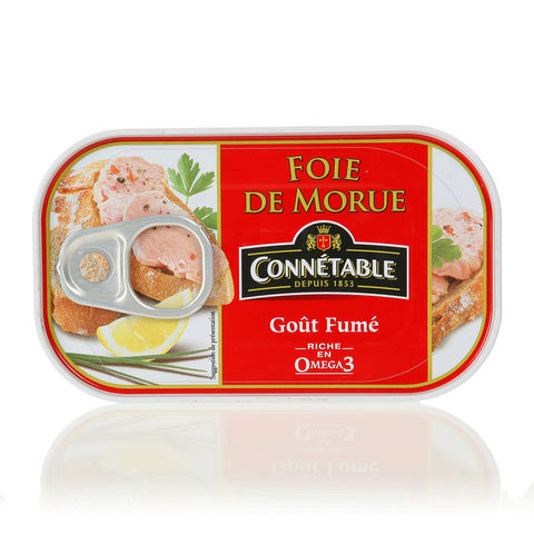 Cod Liver 121g Smoked Connetable