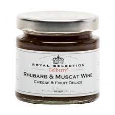 Belberry Rhubarb & White Wine Cheese Spread 130g
