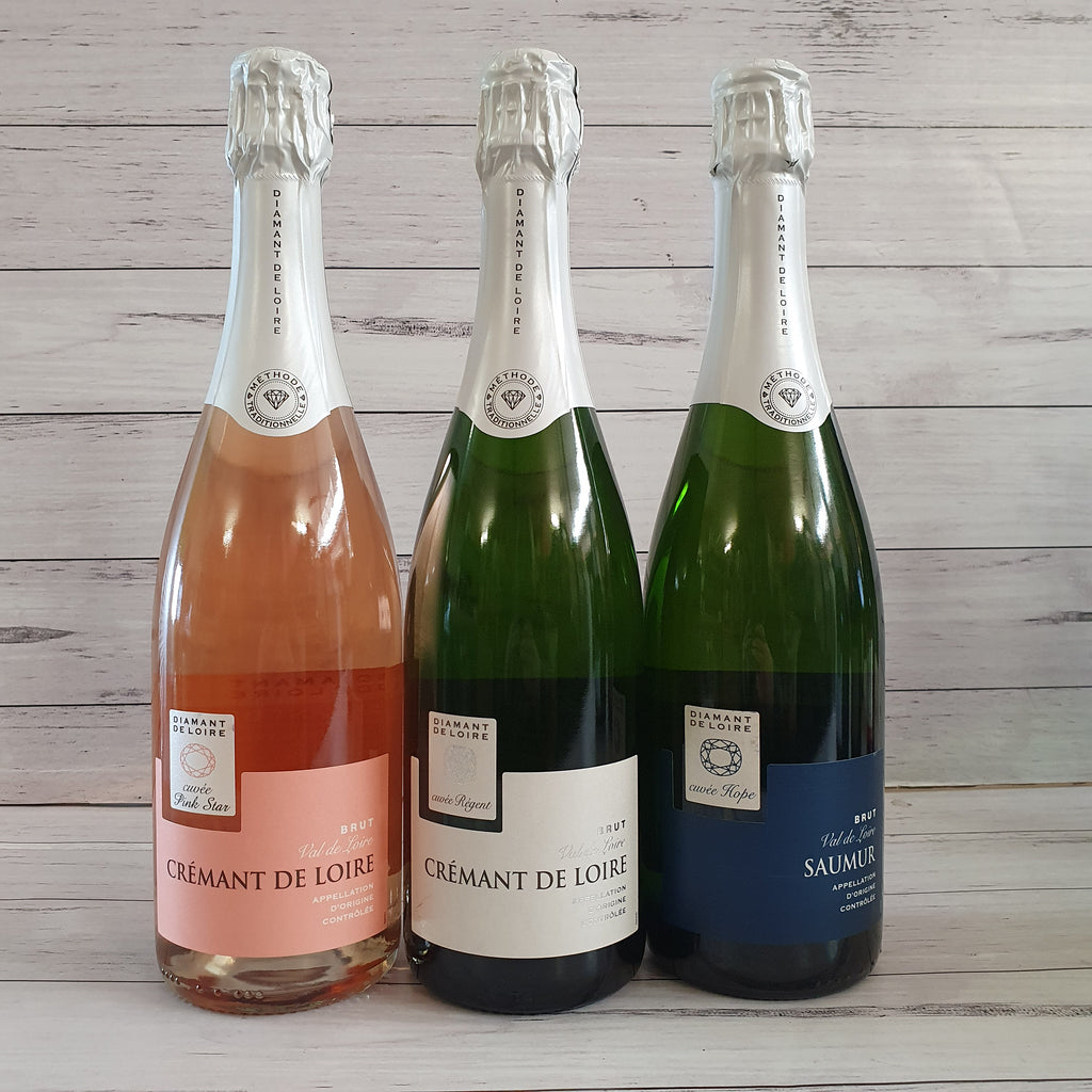 Loire Valley Sparkling Wine 3 pack